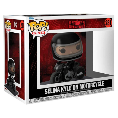 Funko Pop!  The Batman - Selina Kyle en motocicleta