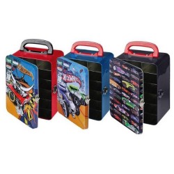 CAJA METALICA PORTAUTOS HOT WHEELS AZAR