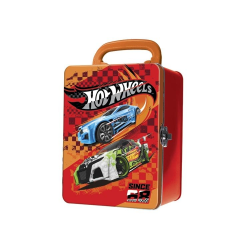 CAJA METALICA PORTAUTOS HOT WHEELS AZAR