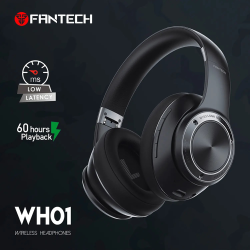 Audífonos inalámbricos WH01 Bluetooth Gaming Black Edition