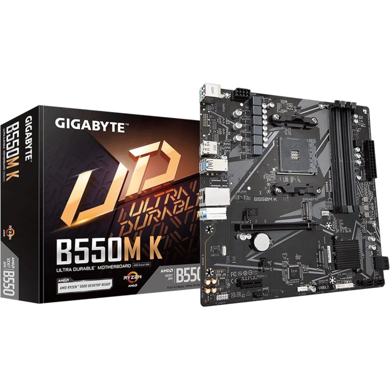 Motherboard Gigabyte B550M K socket AM4 Motherboard Gigabyte B550M K socket AM4