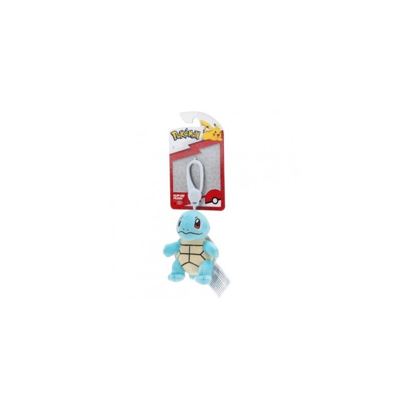 POKEMON - CLIP ON PLUSH SQUIRTLE