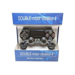 Mando negro inalámbrico Double Vibration PS4