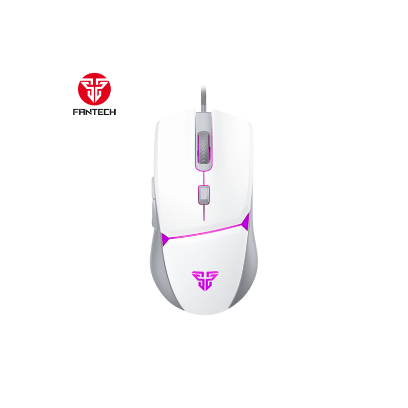 Mouse Gamer Crypto VX7 8000 DPI Blanco