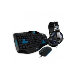 Pack 3 en 1 Teclado, mouse, audifono gamer Black Cobra.