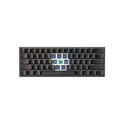 Teclado mecánico Fantech 60% MAXFIT61 MK857 RGB Black