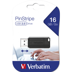 Pendrive Verbatim PinStripe 16GB USB