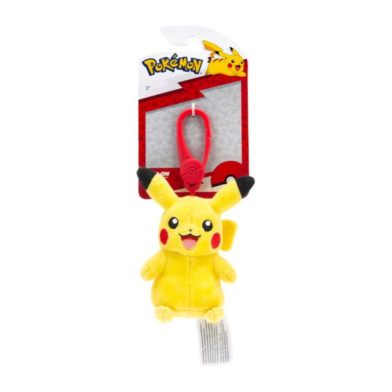 Pokemon - Clip on Plush Pikachu