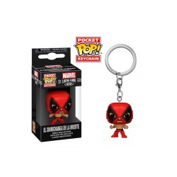 LLAVERO POP Keychain: Marvel Luchadores- Deadpool