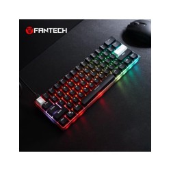 Teclado Fantech MAXFIT61 Frost Wireless 60% Hot-Swappable RGB