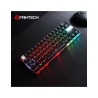 Teclado Fantech MAXFIT61 Frost Wireless 60% Hot-Swappable RGB