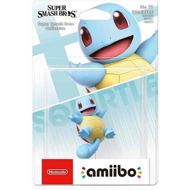 Figura Amiibo Squirtle - Smash Smash Col.