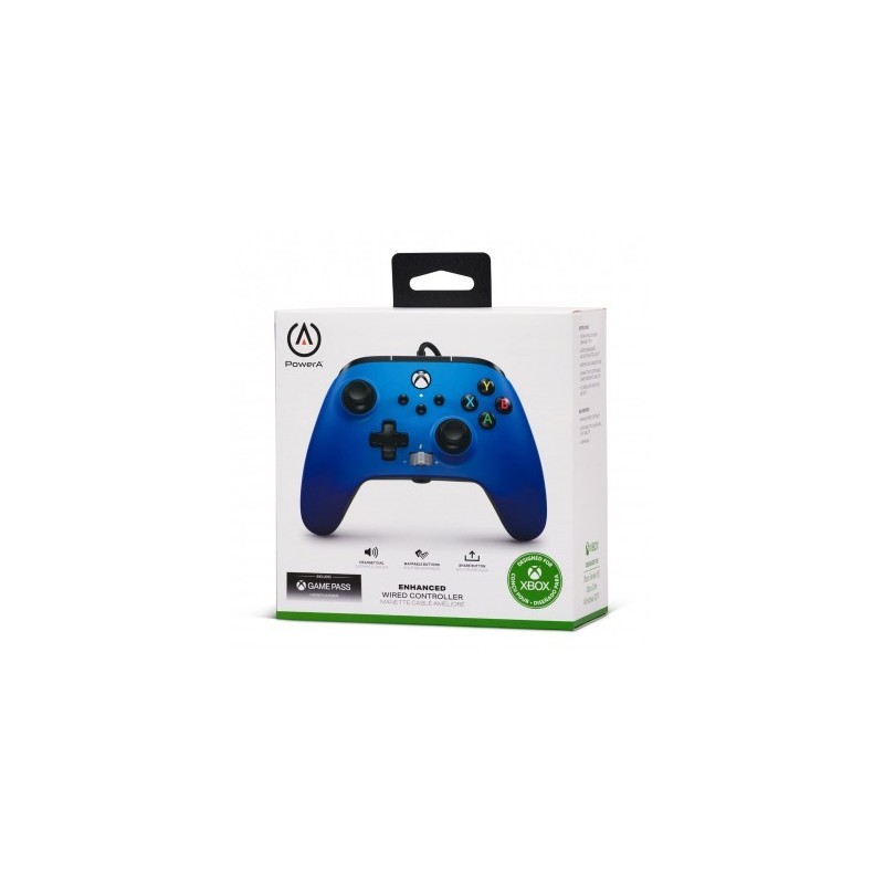 Control PowerA Enhanced Alambrico Xbox Series X|S - Sapphire Fade