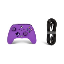 Mando con cable PowerA para Xbox Series X|S - Morado Royal