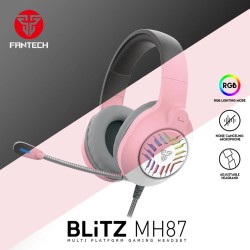 Audífonos Blitz MH87 RGB Sakura Edition