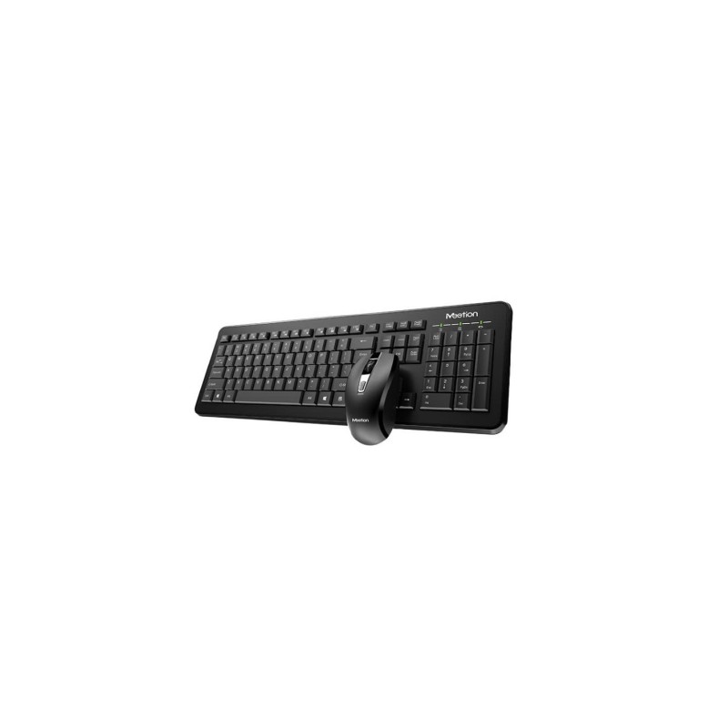 COMBO TECLADO Y MOUSE MEETION WIRELESS C4120 NEGRO