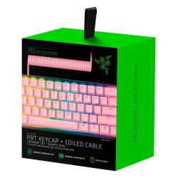 Keycap PBT + Coiled Cable pink Razer