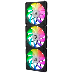 KIT 3 Ventilador EASY LINK ARGB - NEGRO