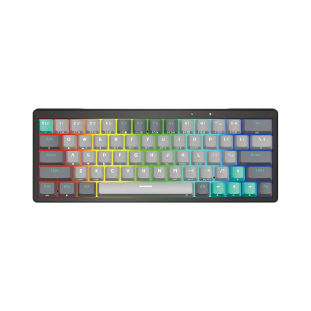 Teclado Fantech ATOM PRO63  Wireless SWT Azul