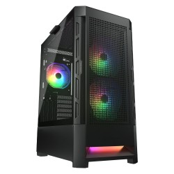 Gabinete Cougar DuoFace RGB ATX Negro