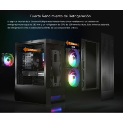 Gabinete Cougar DuoFace RGB ATX Negro