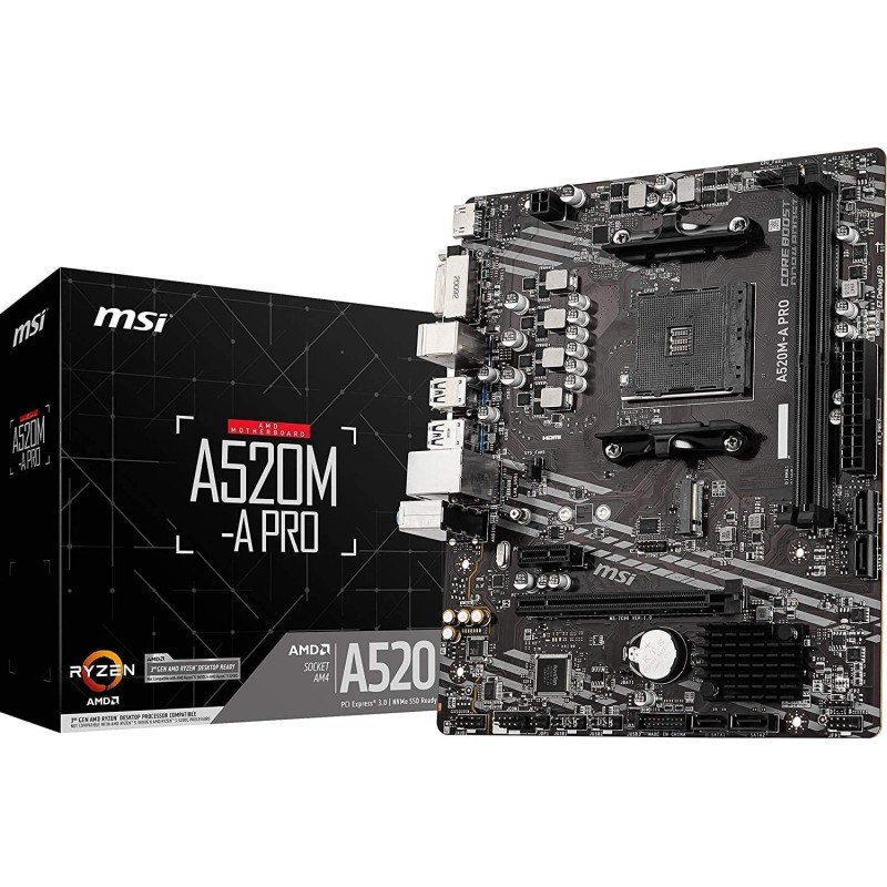 Motherboard MSI A520M-A Pro AM4