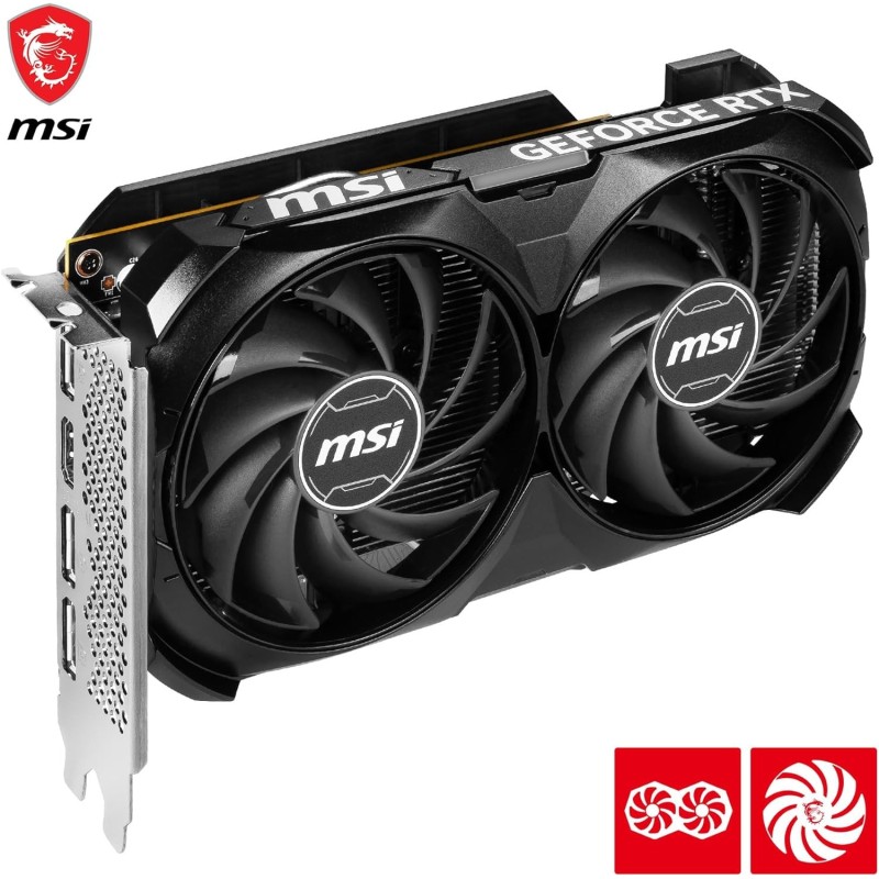 MSI RTX 4060 VENTUS 2X BLACK 8G OC