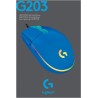 Mouse Gamer Logitech G203 RGB LIGHTSYNC Blue