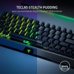 Teclado Mecánico Inalámbrico Razer BlackWidow V3 Mini HyperSpeed (Interruptor amarillo) 65%