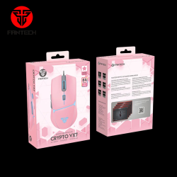 Mouse Fantech Crypto VX7 8.000 DPI Sakura Edition