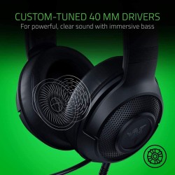 Audifonos Razer Kraken X Lite.