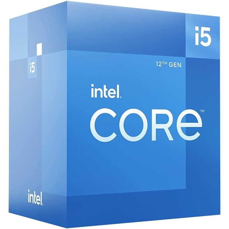 Procesador Intel Core i5 12400F - 2.5 GHz - 6 núcleos - 12 hilos - 18 MB caché - LGA1700