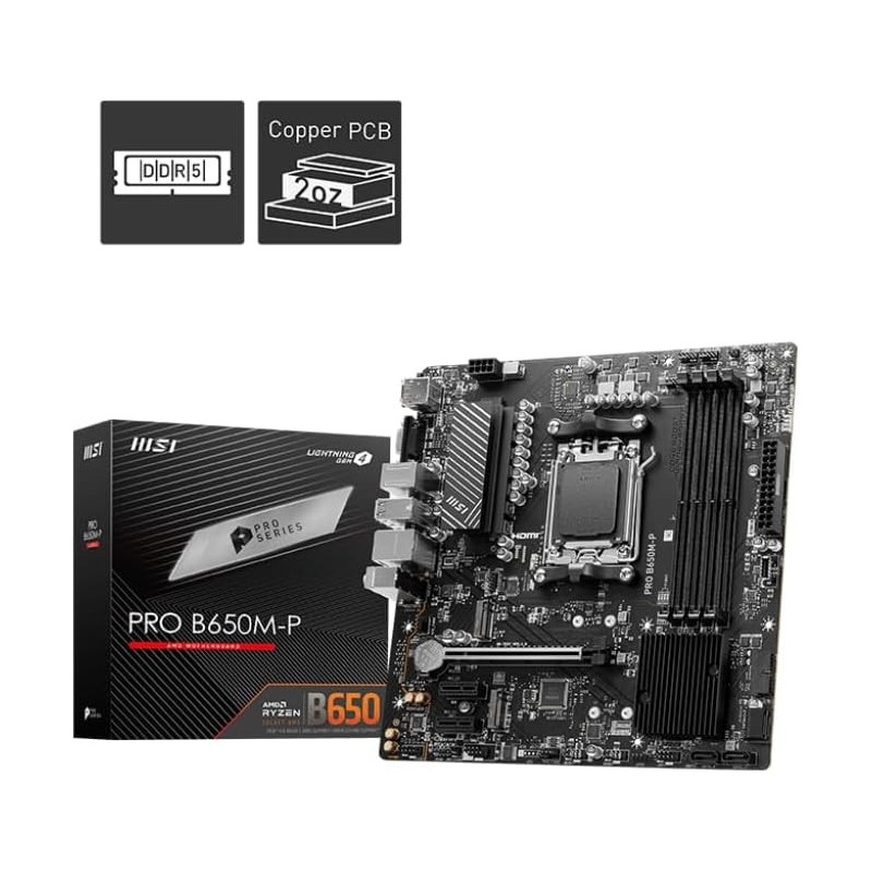 Placa Madre MSI PRO B650M-P ProSeries