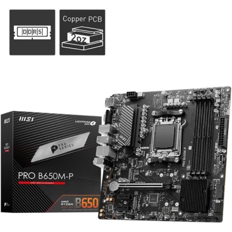 Placa Madre MSI PRO B650M-P ProSeries