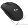 Mouse Logitech G305  Inalámbrico Negro LIGHTSPEED
