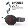 Audifonos Echo FANTECH MH82 Negros Jack 3.5