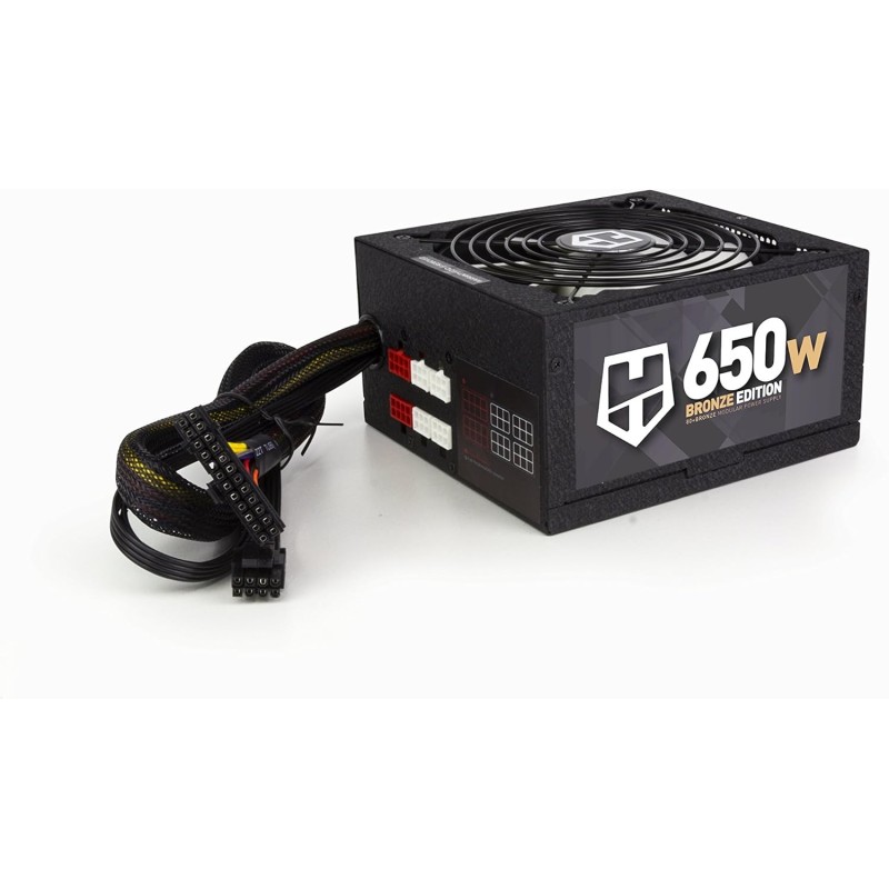 Fuente de alimentación Modular Nox Hummer 650W - Certificado 80 Plus Bronze