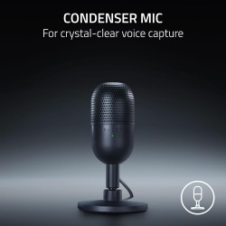 Micrófono USB Razer Seiren V3 Mini Negro