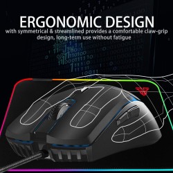 Mouse Fantech Crypto VX7 8000 DPI Negro
