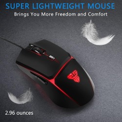 Mouse Fantech Crypto VX7 8000 DPI Negro