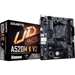 Placa Madre GIGABYTE A520M K V2  v1.1