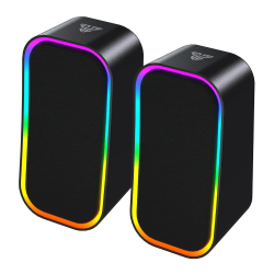 Parlantes Fantech GROOVE RGB GS304 Black Wireless Bluetooth