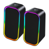 Parlantes Fantech GROOVE RGB GS304 Black Wireless Bluetooth