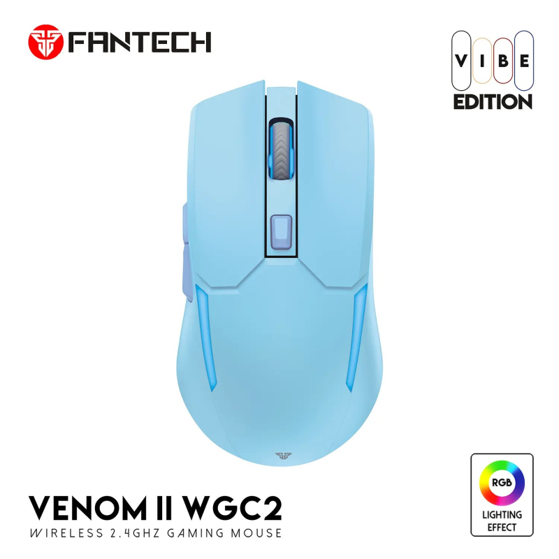 Mouse Inalambrico VENOM II WGC2 Wireless Blue Mouse Inalambrico VENOM II WGC2 Wireless Blue
