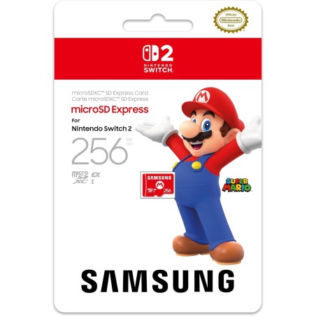 Preventa Tarjeta microSD Express Samsung (256 GB)  NSW2