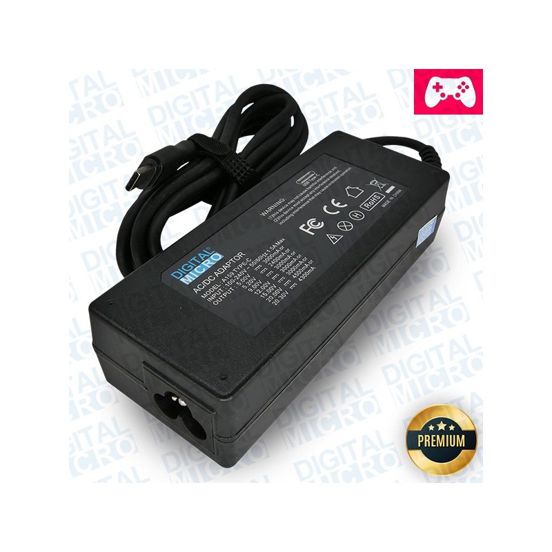 CARGADOR DE Noteebook MICRO GM AUT/AJUST 20V-4.5A USB-C CARGADOR DE Noteebook MICRO GM AUT/AJUST 20V-4.5A USB-C