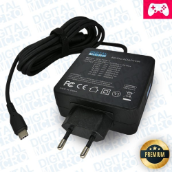 CARGADOR Notebook MICRO GM AU/AJUST 20V-3.25A USB-C