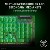 Teclado Razer BlackWidow V4 X Minecraft Edition