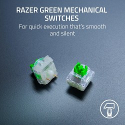Teclado Razer BlackWidow V4 X Minecraft Edition