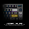 Teclado Mecánico MAXFIT81 RGB Wireless VIBE MK910 Vibrant Utility  inalámbrico 80%